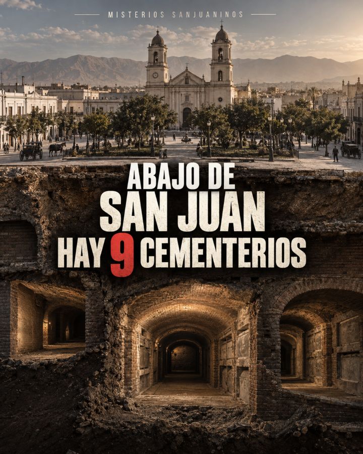 Abajo de San Juan hay 9 cementerios